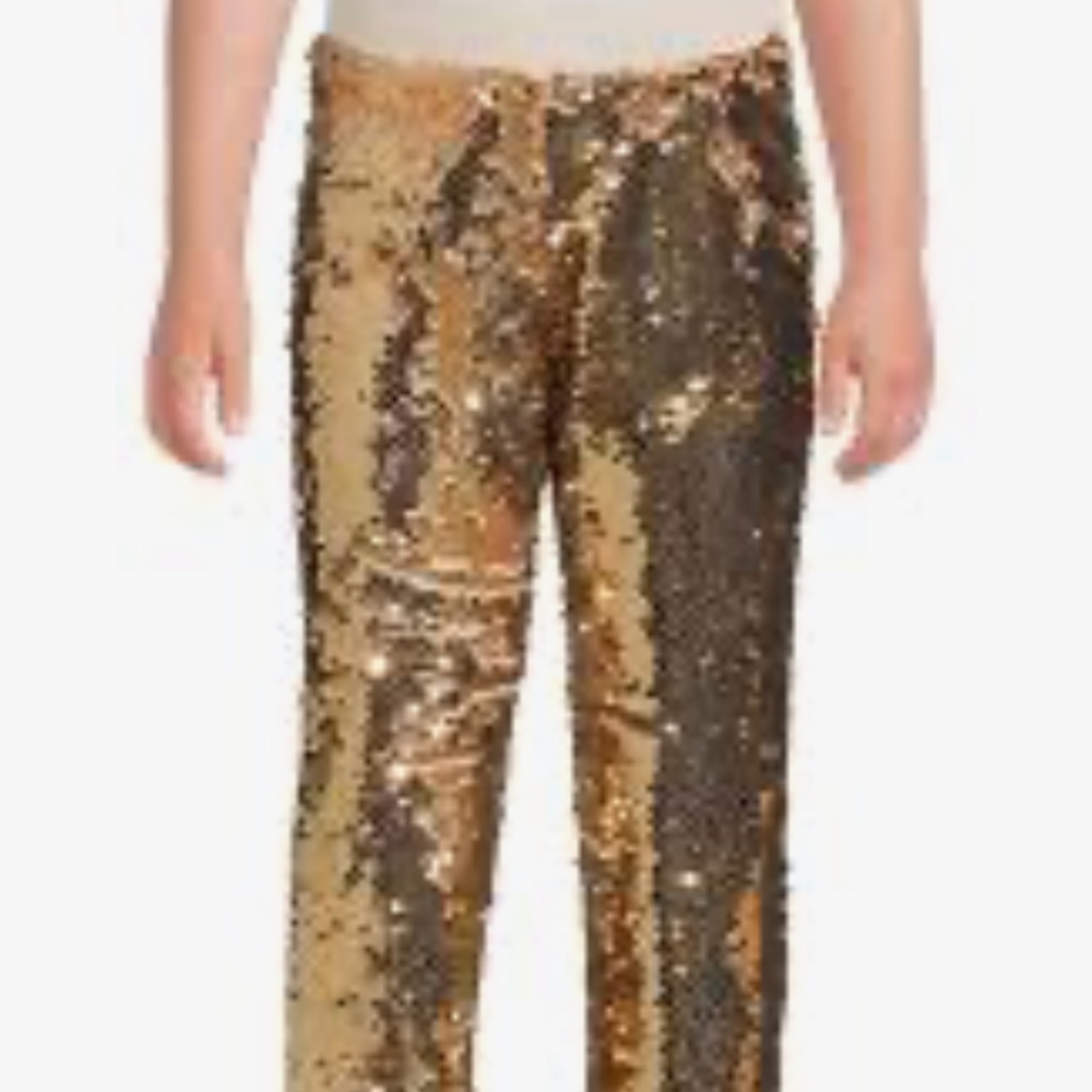365 Kids Garanimals Girls Sandshell Size 5 Flip Sequin Joggers NEW